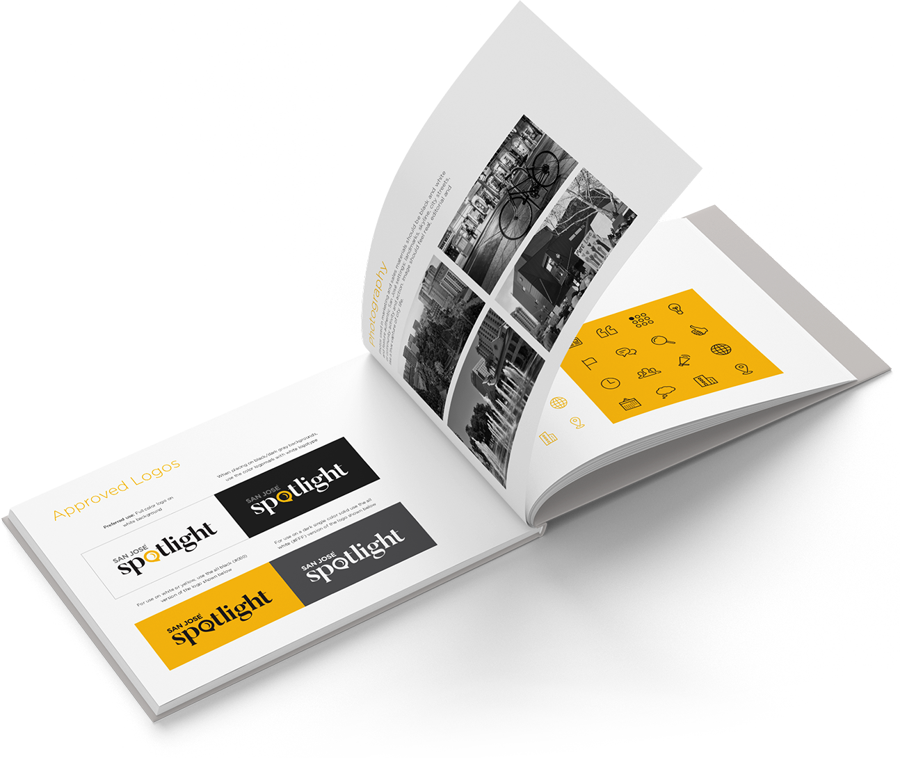 San-Jose-Spotlight-Brand-Guidelines San Jose Spotlight logo design branding and marketing guideline book