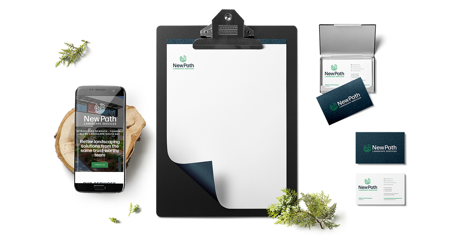 Newpath branded stationery set