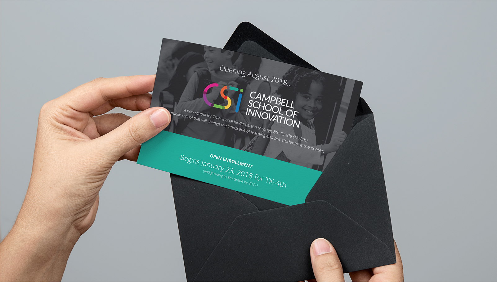 CSI logo design direct mail print marketing