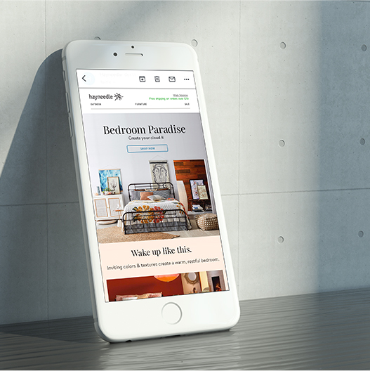 Hayneedle-Site-Phone responsive web design for hayneedle on phone