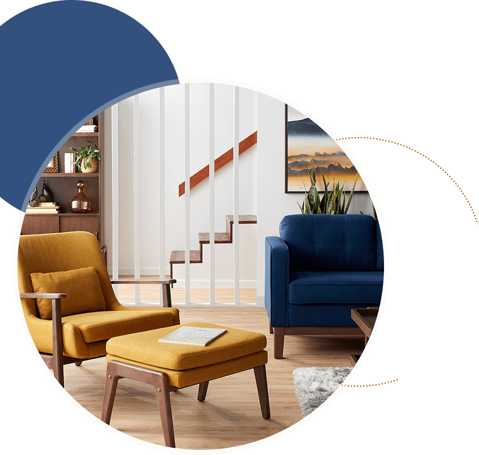 hayneedle living room on circles marketing