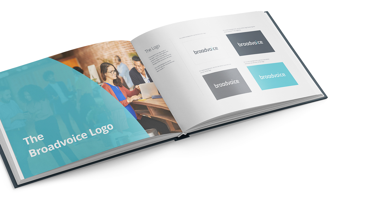 Broadvoice-Brand-Guidelines broadvoice logo design and brand guidelines