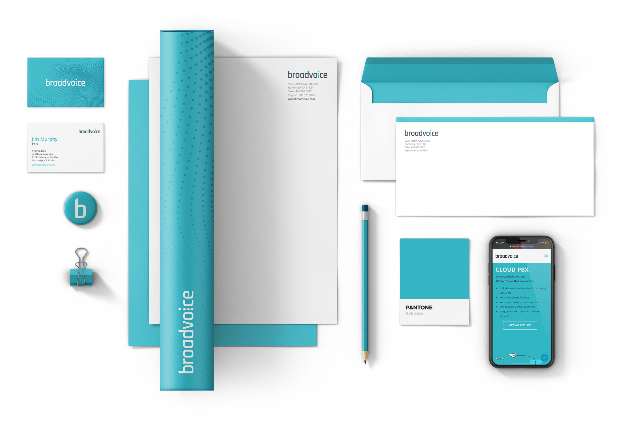 Broadvoice-Marketing-Branding-Design broadvoice branding design stationery and marketing materials